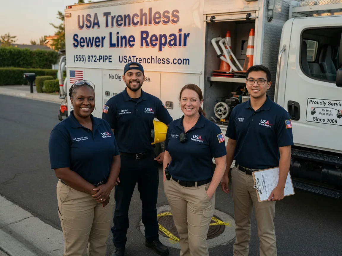 Sewer Line Repair company in Encinal, TX
